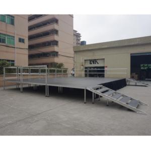 Escenario Portátil Modular de Aluminio para Eventos DJ, de Diseño Innovador, Ligero, Fácil de Montar y sin Necesidad de Electricidad - Product Image 5