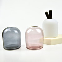 Bouteille en verre de 400 ml pour diffuseur à bâtonnets avec bouchon couronne, pour parfum d'ambiance et scellant aromatique