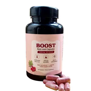 OEM Beet Root Capsules Beet Root Extract Powder Beetroot Capsules for High Blood Pressure