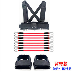 Ensemble de bandes de résistance Bo Wan pour hommes, 6 pièces, 15 lb chacune, pour la course à pied, l'entraînement et les exercices de force - Product Image 4