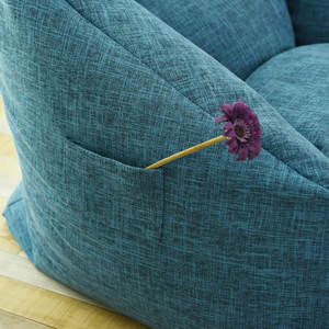 Canapé pouf Tatami pour la maison avec rembourrage en EPS, doux et inclinable pour adultes, idéal pour petit appartement, balcon, chambre - Product Image 2