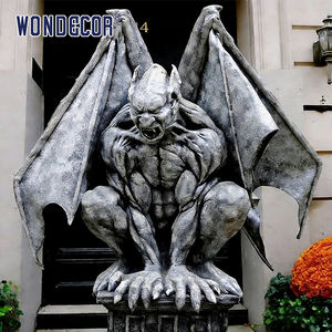 Statue <span class=keywords><strong>et</strong></span> sculpture de gargoyle de grande taille pour jardin extérieur Wondecor - Product Image 4