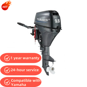 Motore Fuoribordo a Benzina Yamabisi F9.8 4 Tempi 9.8hp, Nuovo, <span class=keywords><strong>Dimensioni</strong></span> Standard, 2 Cilindri, Controllo a Barra e Telecomando - Product Image 2
