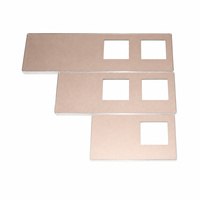 Boîtier de clavier en aluminium usiné CNC 5 axes, usinage CNC de l'aluminium