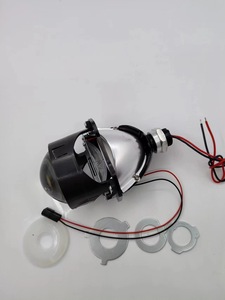 Super brillante 100W 2,5 pulgadas <span class=keywords><strong>LED</strong></span> lente faro alto haz bajo proyector Bi <span class=keywords><strong>LED</strong></span> Retrofit Kit proyector faros H4 - Product Image 5