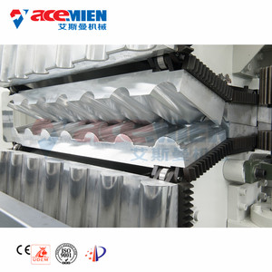 PVC + ASA uPVC nhựa đầy màu sắc Tây Ban Nha tráng men mái ngói dây chuyền sản xuất tấm lợp PVC hình thành máy làm - Product Image 4
