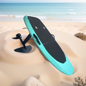 Tabla de Surf Eléctrica HiSurfer de 16 Pulgadas, Fibra de Carbono, Antideslizante, para Deportes Acuáticos, Uso en Playa y Océano - Product Image 1