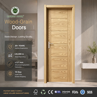 High Quality Modern Interior Door Factory Customized Size Door for Home Villa Waterproof Wood Door Interior Door