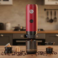 Machine à café électrique portable, machine à expresso automatique à capsules, petite machine pour la maison, le camping en plein air