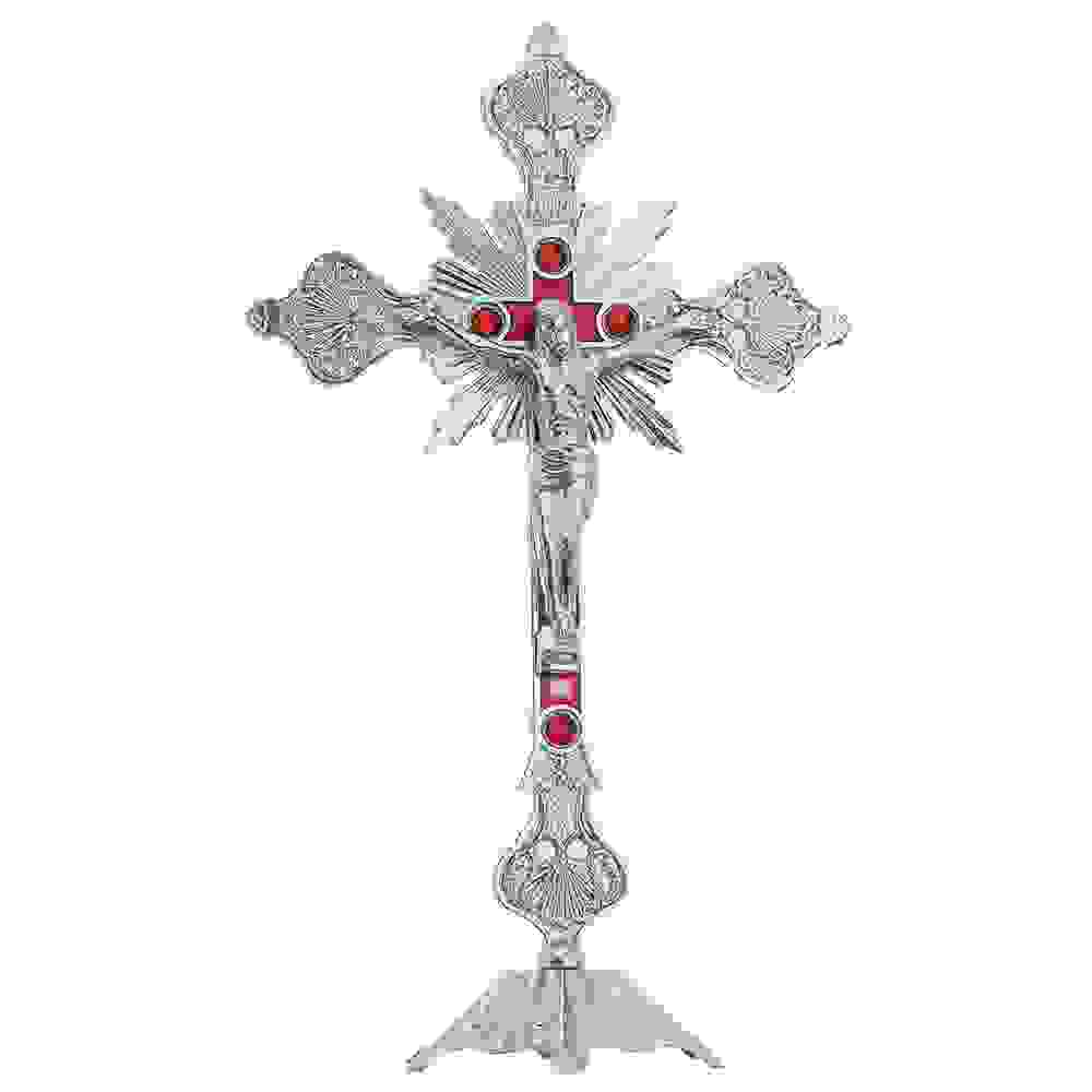 教会の遺物置物十字架イエスキリストスタンドの壁クロス