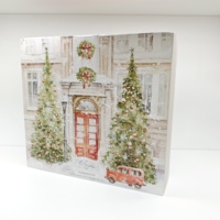 Boîte de calendrier de l'avent de Noël personnalisée de luxe, 24 jours, vide, en carton, pour compte à rebours, emballage cadeau surprise, vente en gros