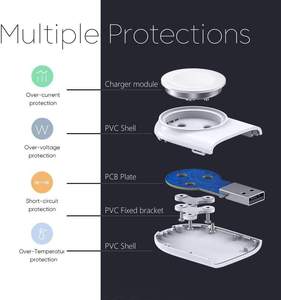 <span class=keywords><strong>Cargador</strong></span> inalámbrico 3 en 1 para <span class=keywords><strong>Apple</strong></span> <span class=keywords><strong>Watch</strong></span>, estación de carga inalámbrica para <span class=keywords><strong>iphone</strong></span> 13, 12 pro max, <span class=keywords><strong>cargador</strong></span> magnético para iWatch - Product Image 2