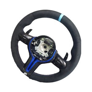 Volante Deportivo Completo de Alcántara para BMW F10 F15 F30 F36 M3 M5, Volante Multifunción para BMW F10 F15 F30 F36 M3 M5 - Product Image 1