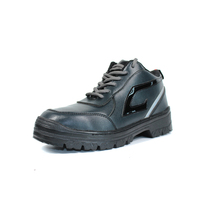 Chaussures de sécurité noires, confortables, de bonne qualité, vente en gros, chaussures de sécurité industrielles tendance pour hommes, travail