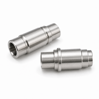 Manchon de connexion en acier inoxydable 304 usiné CNC de précision pour capteurs automobiles, pièces CNC en acier inoxydable personnalisées OEM ODM