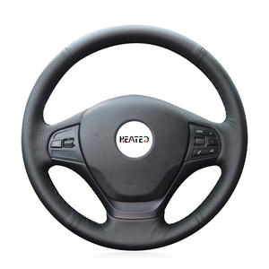 Housse de volant en cuir sport pour <span class=keywords><strong>BMW</strong></span> Série 3 F30/F31/F34/F35 2012-2019 - Product Image 1