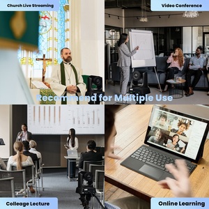 Powerhouse 20x <span class=keywords><strong>Zoom</strong></span> phát trực tiếp PTZ NDI <span class=keywords><strong>Camera</strong></span> và Bộ điều khiển bàn phím điều khiển 4D cho studio phát trực tiếp - Product Image 6