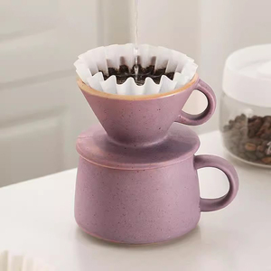 Taza <span class=keywords><strong>de</strong></span> café con filtro <span class=keywords><strong>de</strong></span> cartucho <span class=keywords><strong>de</strong></span> Taza <span class=keywords><strong>de</strong></span> cerámica elaborada a mano para el hogar - Product Image 5