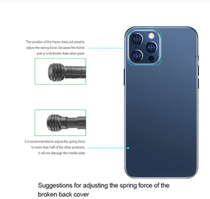 ปากกาสำหรับถอดฝาหลังกระจก <span class=keywords><strong>iPhone</strong></span> X XS 11 11 <span class=keywords><strong>Pro</strong></span> 12 12 <span class=keywords><strong>PRO</strong></span> MAX 13 13 <span class=keywords><strong>Pro</strong></span> Max เครื่องมือสำหรับแกะกระจกหลัง - Product Image 4