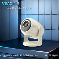Mini projecteur LCD Veacine B10, partage d'écran sans fil, projecteur portable à courte focale, home cinéma, best-seller.
