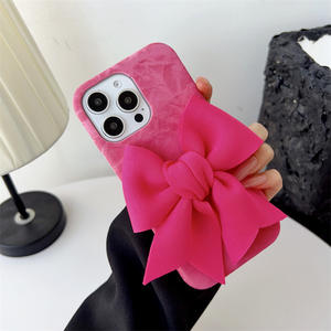 <span class=keywords><strong>Coque</strong></span> avec nœud papillon 3Dsilk pour iPhone 16 Pro Max pour Apple 15 14 13 12 Plus Cover Space Buy in Bulk Phone Cases Ipone 15 Pro Max - Product Image 2