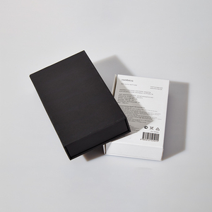 Thiết kế mới biểu tượng tùy chỉnh màu đen trắng giấy bao bì các tông hộp lật điện thoại di động Trường hợp hộp gói cho trường hợp điện thoại - Product Image 4