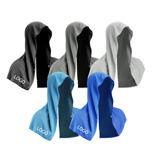 Tùy chỉnh nhanh chóng khô sợi nhỏ làm mát hoodie khăn mui xe biểu tượng tùy chỉnh mát cổ ngay lập tức làm mát UPF 50 thể thao khăn - Product Image 1