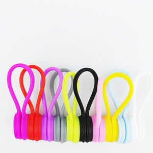 Organisateur de câbles magnétique créatif pour écouteurs et casque de téléphone portable avec organisateur de câbles en silicone pour câbles de données - Product Image 5