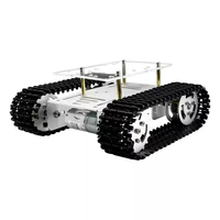 Châssis de robot à roues, châssis mobile programmable open-source, plateforme à roues DIY pour la recherche, l'éducation et le développement de robots