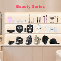 Masque de luminothérapie LED pour le visage et le cou Sunglor Silicone 460NM 520NM 630NM