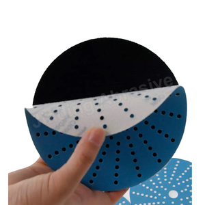 Multi-Hole Schuurschijven Haak En <span class=keywords><strong>Loop</strong></span> Premium Schuurpapier Pads Voor Orbitale Schuurmachine, Hout, Metaal, Auto Body, Verf, Kunststof - Product Image 5