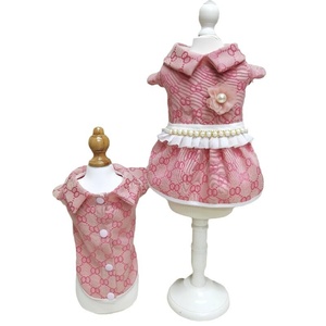 CHUUYU PET precio de fábrica mascota <span class=keywords><strong>Toro</strong></span> francés camiseta perro vestido de boda perros grandes <span class=keywords><strong>ropa</strong></span> de <span class=keywords><strong>marca</strong></span> de lujo moda perro vestido <span class=keywords><strong>ropa</strong></span> - Product Image 1