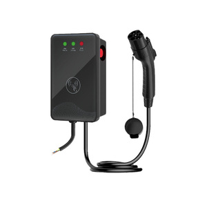 Borne de <span class=keywords><strong>recharge</strong></span> pour véhicule électrique à domicile, noire, 7 kW, 32 A, <span class=keywords><strong>recharge</strong></span> rapide, usage commercial, communauté, véhicule électrique à énergie nouvelle - Product Image 1