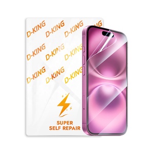 Mẫu miễn phí điện thoại di động chống xước siêu tự sửa chữa Hydrogel cắt phim toàn màn hình bìa TPU EPU TPH AF UV 9H bảo vệ màn hình - Product Image 1