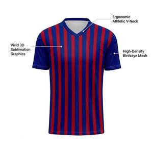 Özel Ülke Bayraklı Futbol Antrenman Forması Hızlı Kuruyan Nefes Alabilen Polyester 3D Süblimasyon Nakış İsim Numara Takım Rengi - Product Image 4