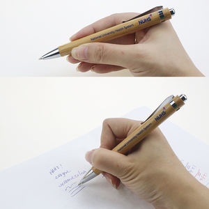 도매 인기 고품질 저렴한 홍보용 선물 친환경 대나무 롤러 볼펜 로고 포함 - Product Image 5