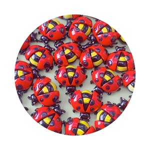 Lindo 30mm DIY resina artesanías pegatinas 100 piezas miniatura hecho a mano insecto mariposa libélula encantos - Product Image 5