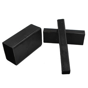 Tuyau rectangulaire en acier au carbone noir soudé Aisi 1020 Q235 Q345 50*30*4mm, <span class=keywords><strong>prix</strong></span> au mètre - Product Image 1