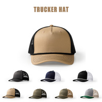 Gorra Trucker Estructurada de Dos Tonos con Malla Transpirable, Protección Solar y Logotipo Personalizado