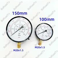 Manomètre 0-60Mpa pour testeur de buse d'injecteur diesel S60h S70h S80h, outil de test de pression 0-8000Psi