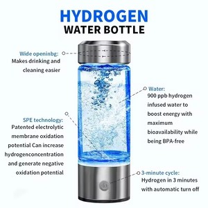 Bouteille d'eau ionisante portable USB en titane de qualité supérieure, riche en hydrogène – Nouveauté tendance, best-seller en gros - Product Image 5