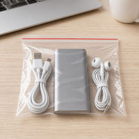 Kantong Ziplock LDPE Transparan dengan Ritsleting Fleksibel Serbaguna untuk Perhiasan, Manik-manik, Perlengkapan Keras, Suku Cadang Kecil, Kancing, Pemasok & Penjual Eceran