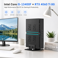 Mini PC para Juegos I7-14700F RTX 4060Ti 8G DDR5 64GB WiFi 6E BT 5.3 con 2 HD 2 DP para Uso en Oficina y Negocios