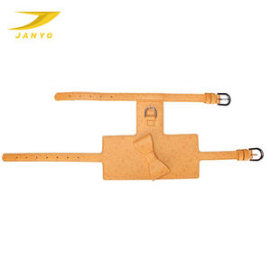 Collar, Arnés y Correa para <span class=keywords><strong>Perro</strong></span> de Cuero PU con Estampado Floral Vintage, Ajustable, con Anillo en D de Metal, Logotipo Personalizado, Kit para Pasear Mascotas, Venta al Por Mayor OEM - Product Image 3