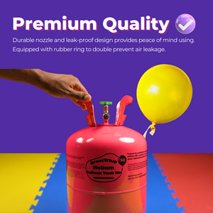 Bombola di Elio Greatwhip da 13L in Vendita a Prezzo di Fabbrica, Cartucce di Elio con Certificati CE - Product Image 5