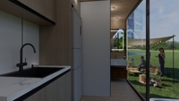 2025 Maison de conteneur Apple préfabriquée minuscule et mobile de luxe Maisons d'hôtel