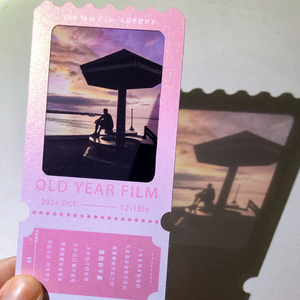 Tarjetas de Visita Laminadas con Impresión Digital Personalizada con Temática de Películas, Póster Imprimible de Personajes, Diseño de Souvenir de Boletos - Product Image 4