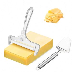 Éminceur à épaisseur réglable, gadget de cuisine, grattoir à fromage en acier inoxydable, coupe-fromage en forme de couteau, boîte pour usage domestique - Product Image 1