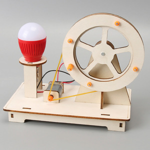 Generador <span class=keywords><strong>de</strong></span> madera manual para experimentos científicos, tecnología científica para estudiantes, pequeño invento creativo para niños, manualidades DIY - Product Image 2