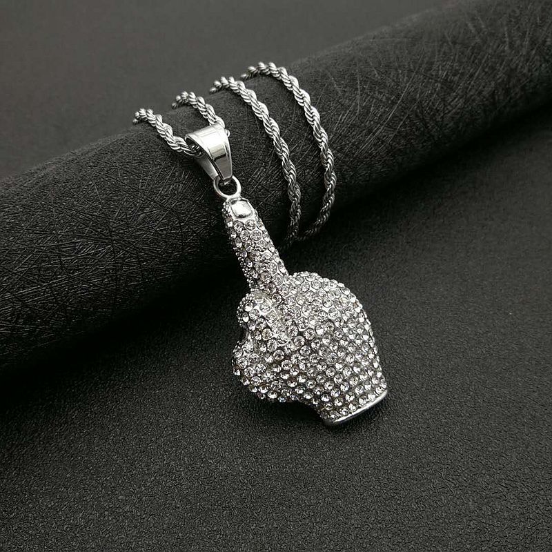 Pendentif simple en argent